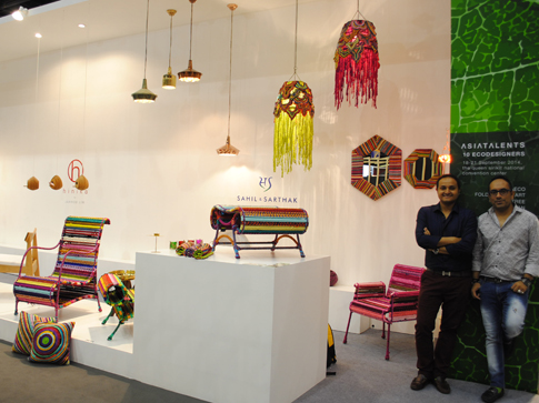 Sahil & Sarthak at Eco Designers Asia Talents